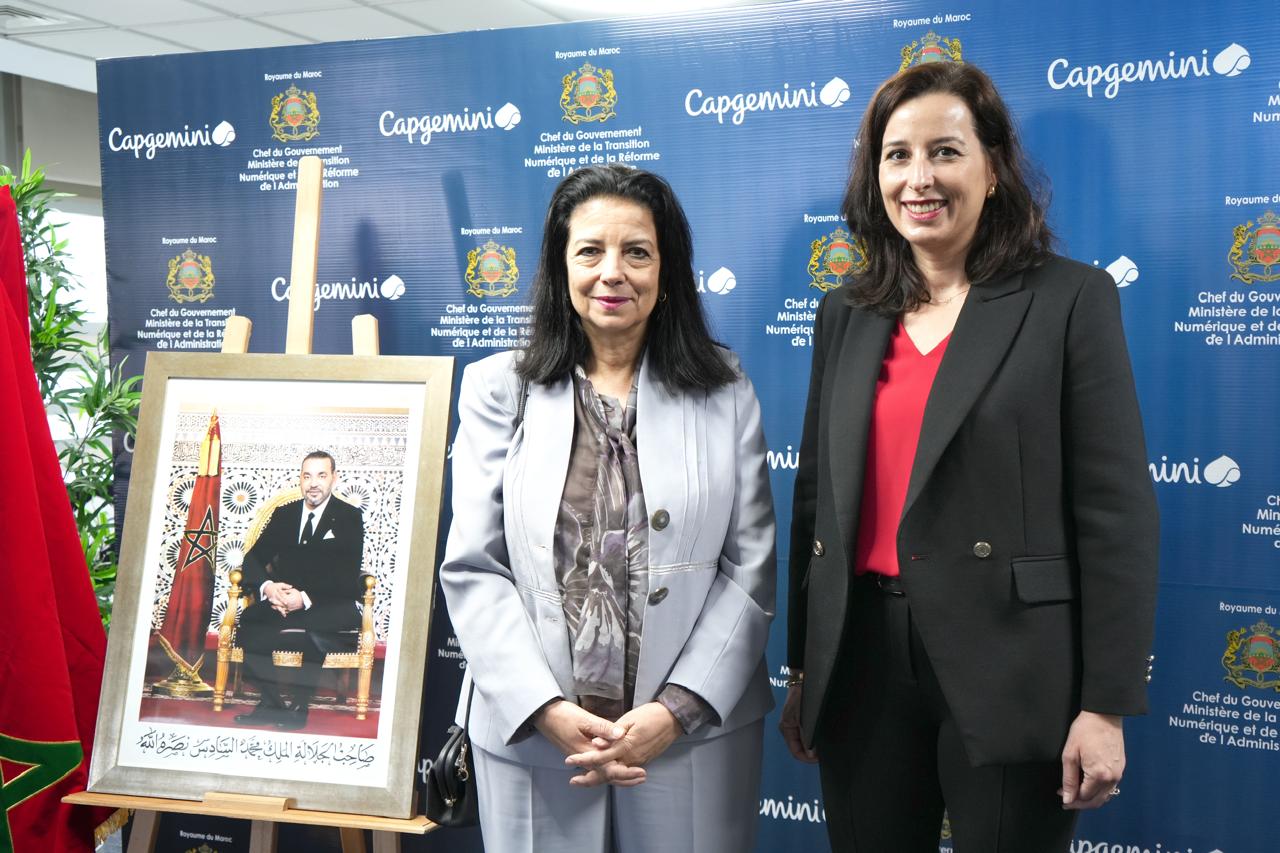 التحول الرقمي محور لقاء السغروشني و Capgemini المغرب