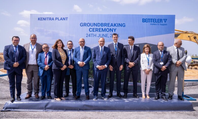 شركة Benteler الألمانية تطلق أشغال بناء مصنع جديد بالقنيطرة