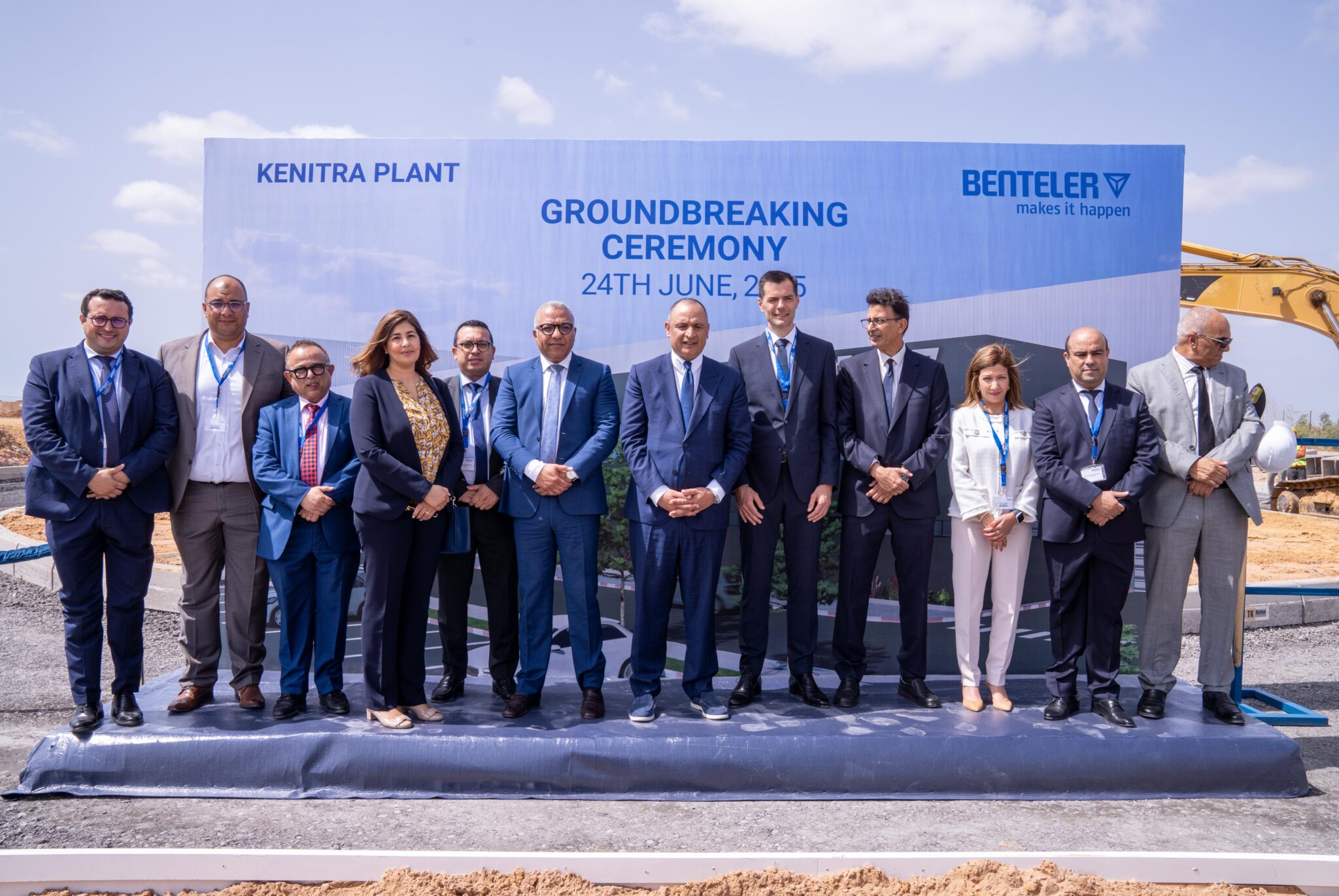 شركة Benteler الألمانية تطلق أشغال بناء مصنع جديد بالقنيطرة
