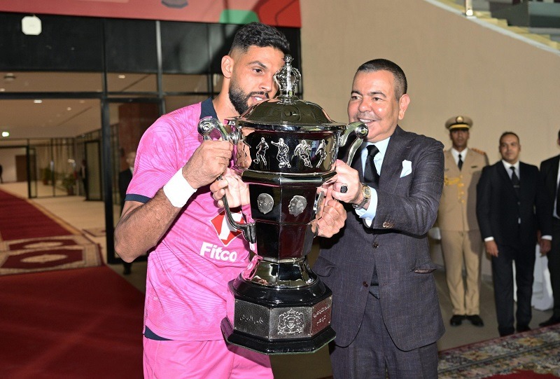 أولمبيك آسفي يتوج بكأس العرش بحضور الأمير مولاي رشيد