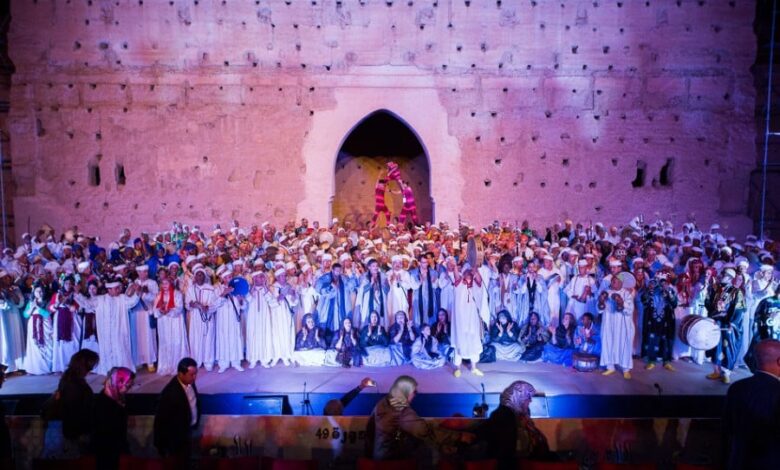 قصر البديع يحتضن مهرجان الفنون الشعبية بمراكش