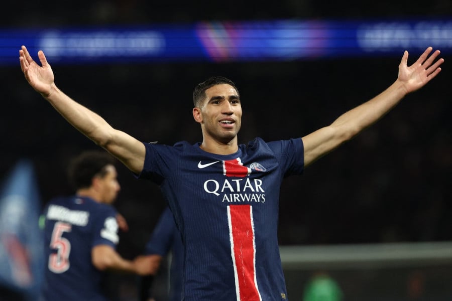 حكيمي يقود باريس سان جيرمان في معركة ضد ريال مدريد