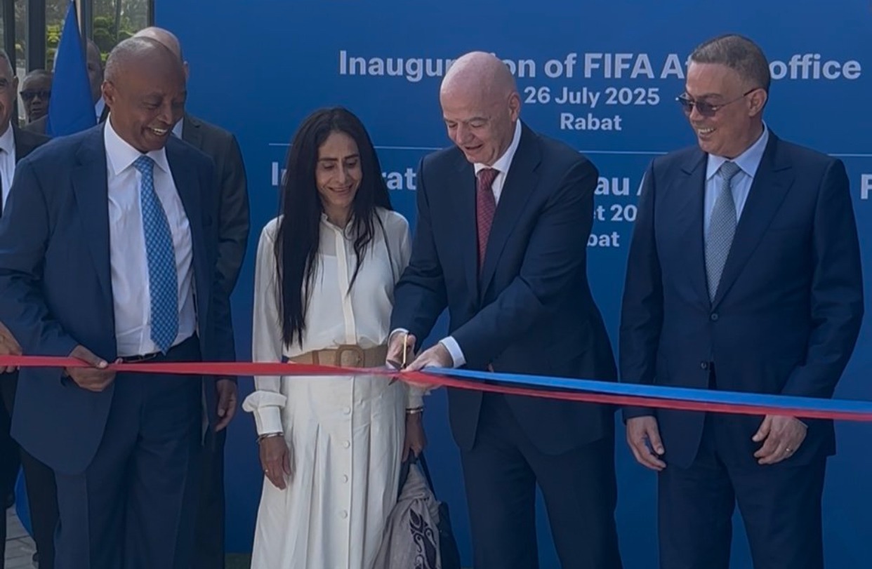 بحضور "إنفانتينو" و"موتسيبي"، "الفيفا" تفتتح مكتبها الإقليمي لإفريقيا بالمغرب