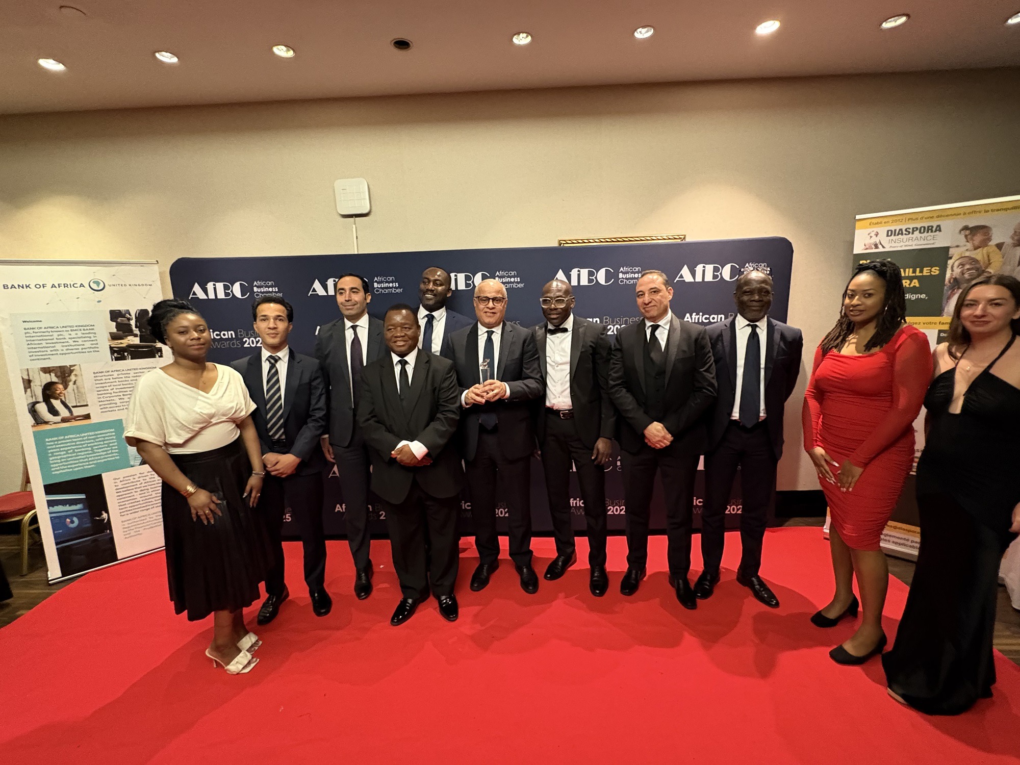 بنك "BANK OF AFRICA UK" يبرز في لندن بجائزتين رفيعتين