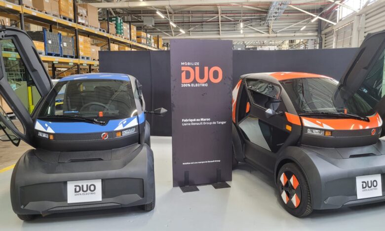 رونو تحتفل بخروج Mobilize DUO الكهربائية رقم 2000 من طنجة
