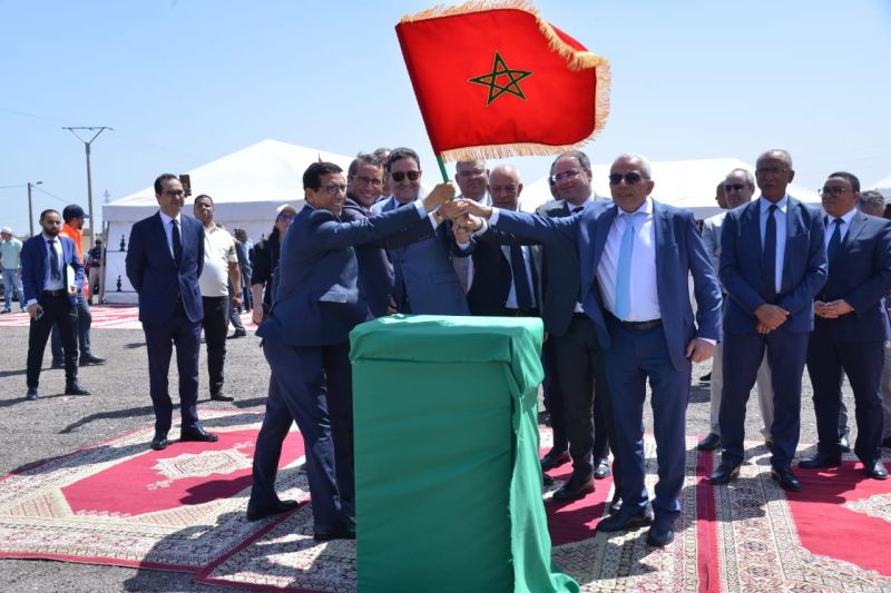 انطلاق أشغال تهيئة المنطقة اللوجستيكية بأولاد صالح