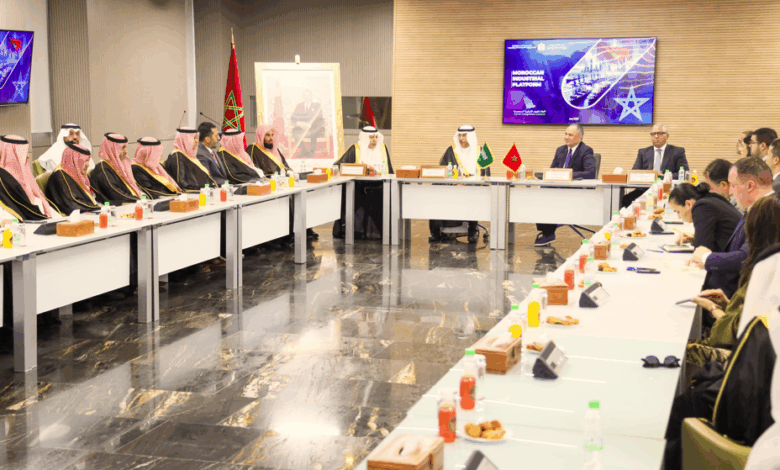 بحث آفاق جديدة للاستثمار بين المغرب والسعودية