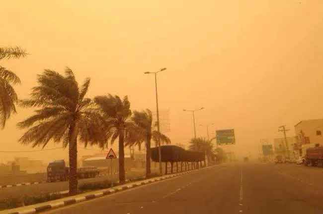 موجة حر ورياح قوية في مناطق متفرقة بالمملكة