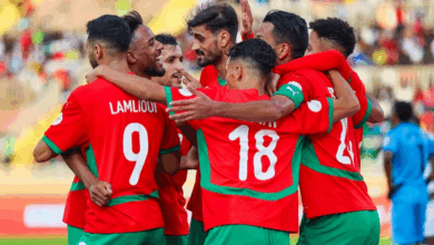 المنتخب المغربي يعبر  إلى ربع نهائي "الشان"