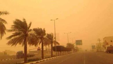 موجة حر ورياح قوية في مناطق متفرقة بالمملكة