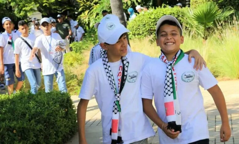 أطفال القدس يواصلون أنشطة مخيم "حارة المغاربة" في الرباط
