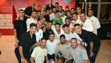 الجامعة الملكية لكرة القدم تحتفي بأبطال "الشان"
