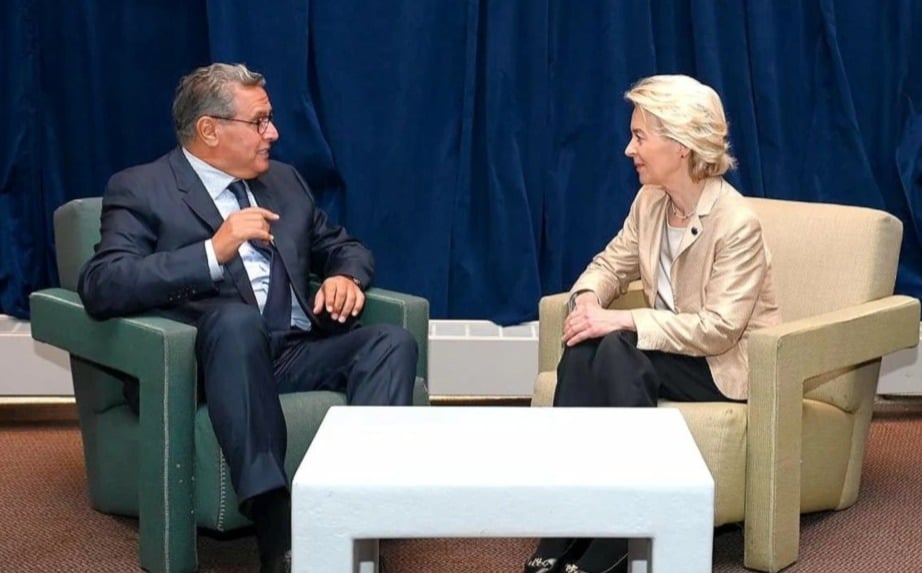 مباحثات بين أخنوش ورئيسة المفوضية الأوروبية حول سبل تعزيز الشراكة