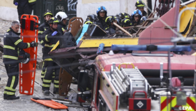 حادث قطار سياحي في لشبونة يخلف 15 قتيلاً و18 جريحاً