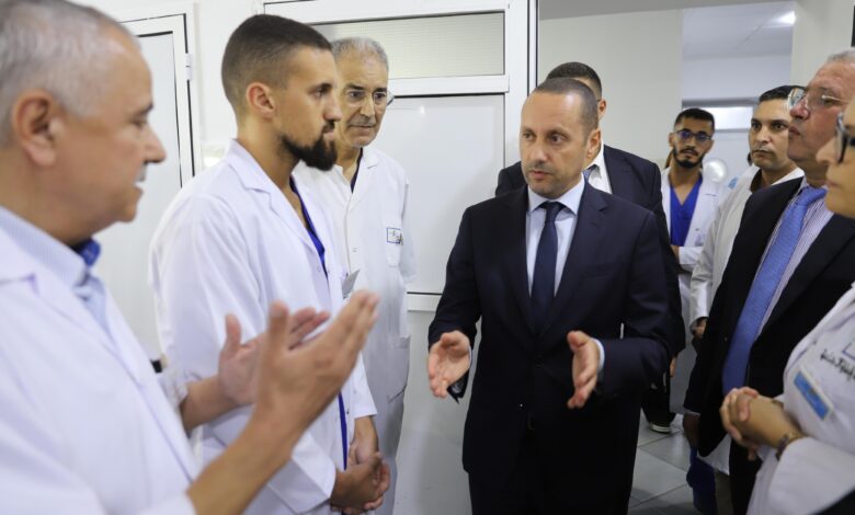 وزير الصحة يتفقد مشاريع صحية بإقليم الناظور