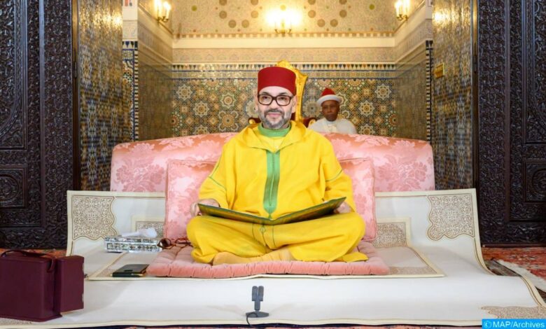 رسالة ملكية إلى المجلس الأعلى للعلماء بمناسبة ذكرى المولد النبوي