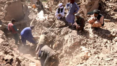 زلزال في شرق أفغانستان يخلّف 800 قتيلا