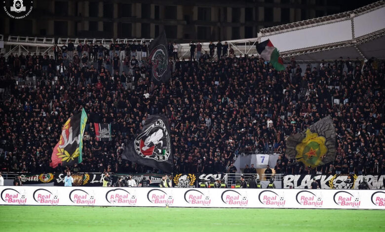 نادي الجيش الملكي يشكر جماهيره ويهيب بها بمواصلة الدعم الحضاري