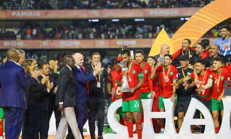 إنفانتينو: المغرب بلد كبير في كرة القدم بعد تتويجه الثالث بـ"الشان"