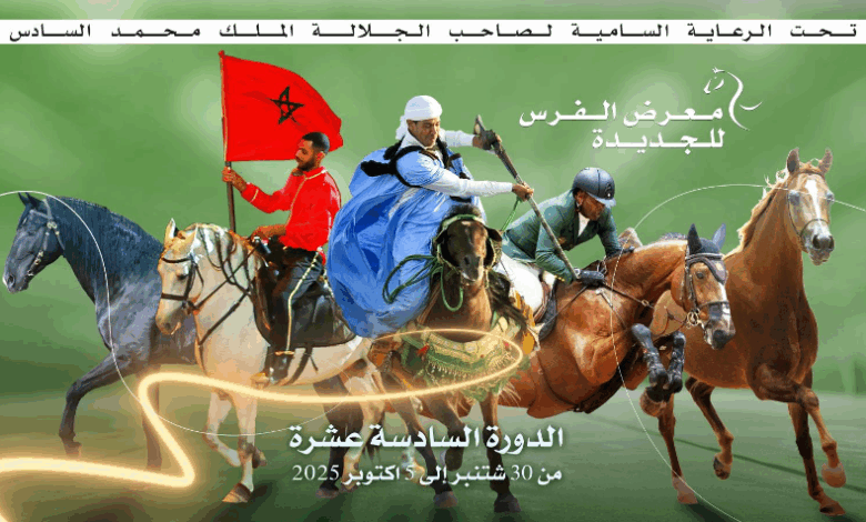 معرض الفرس بالجديدة يعود تحت شعار "العناية بالخيول"