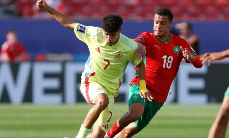 المغرب U20 يفتتح مشواره العالمي بانتصار تاريخي على إسبانيا