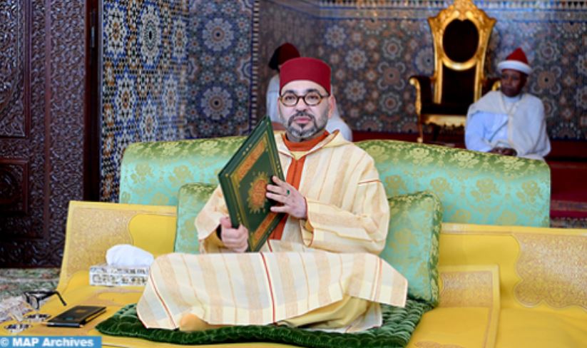 جلالة الملك يترأس حفلا دينيا ترحما على والده المغفور له الحسن الثاني