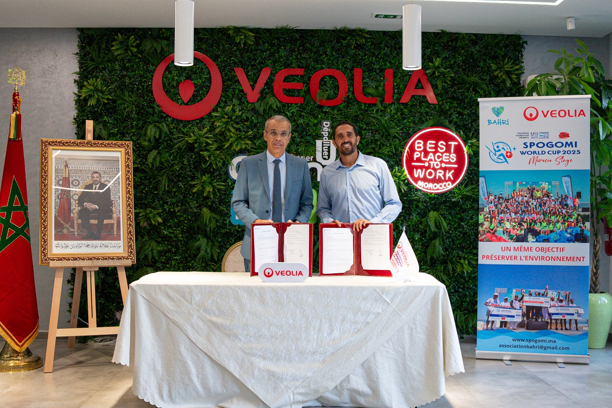 شراكة بين جمعية "Bahri "و "Veolia Maroc" لدعم المبادرات البيئية