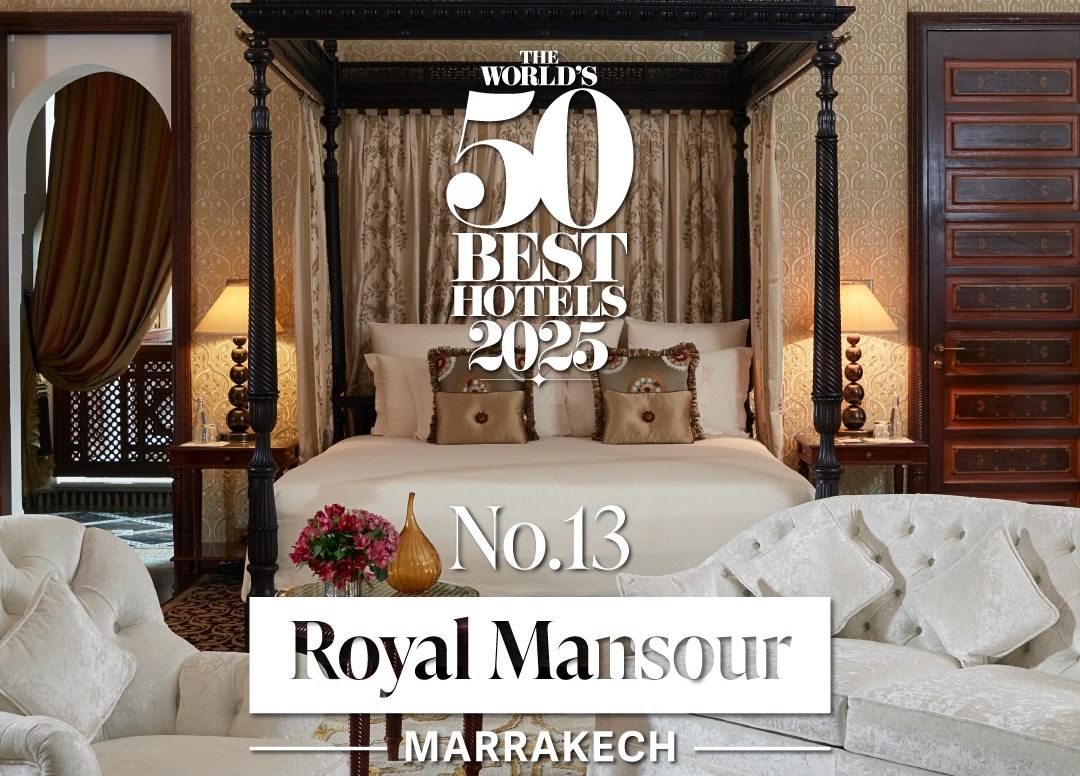 "رويال منصور مراكش" ضمن قائمة أفضل 50 فندقًا في العالم
