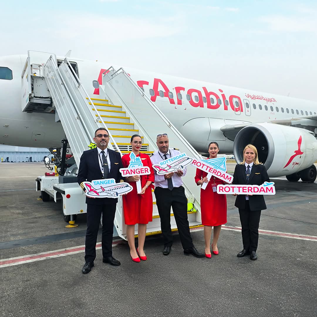 "العربية المغرب" تطلق خطاً جوياً مباشراً يربط بين طنجة وروتردام