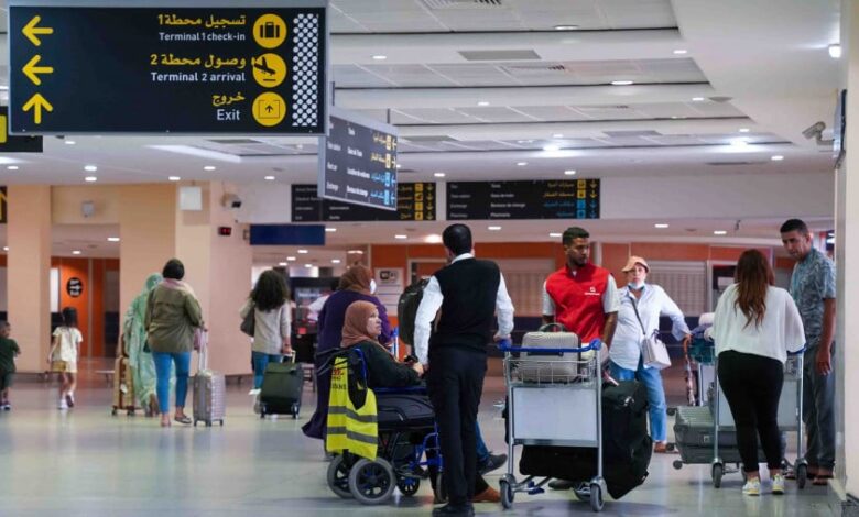 ارتفاع حركة المسافرين بمطارات المغرب إلى أزيد من 23,9 مليون