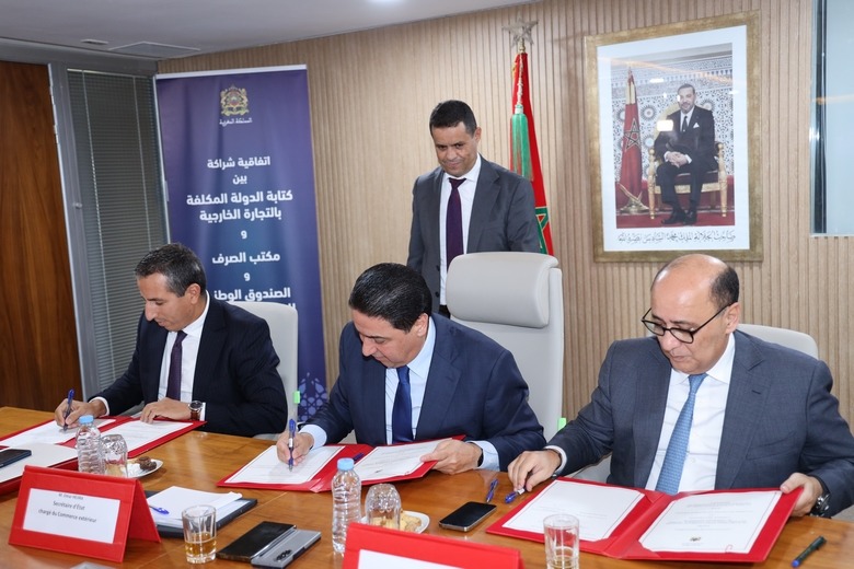 اتفاقية ثلاثية لتقوية الترابط بين دينامية الصادرات وفرص الشغل