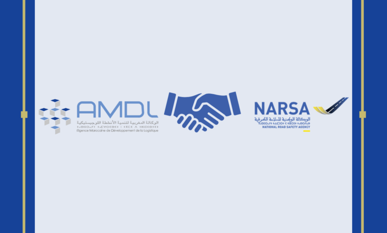 اتفاقية شراكة بين NARSA و AMDL لتطوير خدمات النقل الطرقي للبضائع