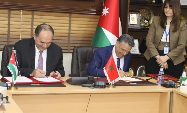 المغرب والأردن يوقعان اتفاقين لتعزيز التعاون القضائي