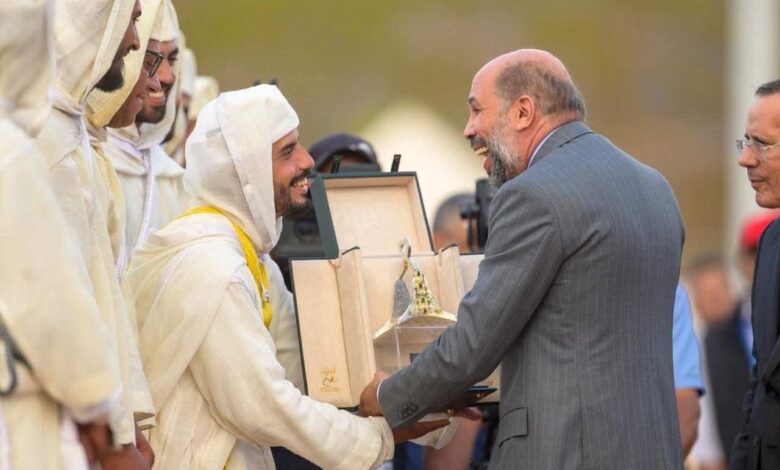 سربة المقدم بنخدة تفوز بالجائزة الكبرى لجلالة الملك محمد السادس للتبوريدة