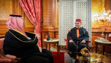 جلالة الملك يستقبل مبعوثًا سعوديًا حاملاً رسالة من الملك سلمان وولي العهد