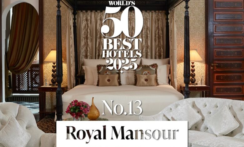 "رويال منصور مراكش" ضمن قائمة أفضل 50 فندقًا في العالم