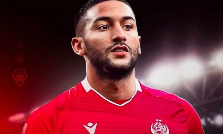 الوداد يقدم حكيم زياش رسمياً الأحد المقبل قبل مباراة اتحاد طنجة