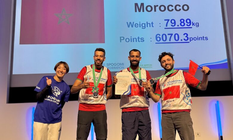 المغرب يحرز المركز الثالث عالميًا في كأس العالم "سبوغومي 2025" بطوكيو