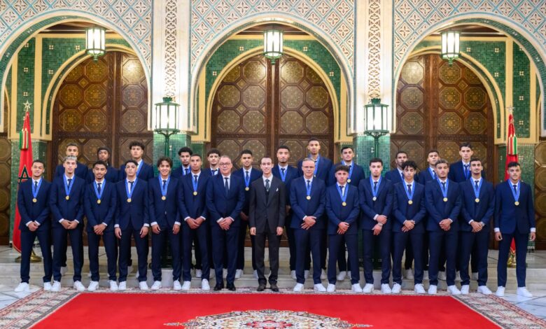 ولي العهد يترأس حفلاً على شرف أبطال كأس العالم للشباب 2025