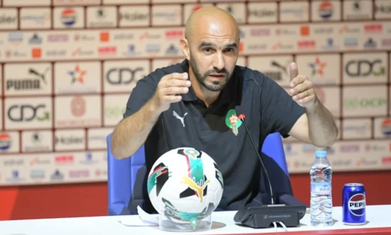 وليد الركراكي: اختبار البحرين كشف ما يجب تحسينه قبل المرحلة المقبلة