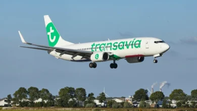 "ترانسافيا" تطلق خطًا جويًا جديدًا يربط بين أمستردام والرباط