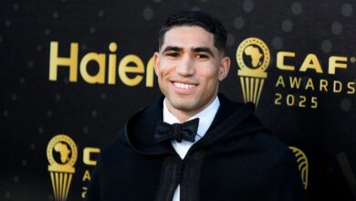 حكيمي يعتلي عرش الكرة الإفريقية في حفل استثنائي بالرباط