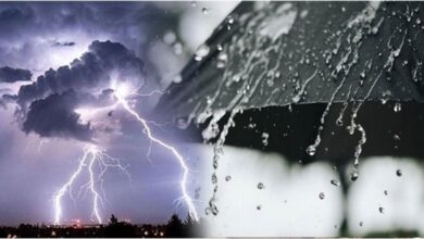 نشرة إنذارية: تساقطات رعدية محليًا قوية شمال المغرب