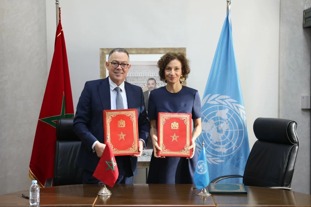 توقيع اتفاقية بين المغرب واليونسكو لتعزيز التربية والاندماج عبر الرياضة