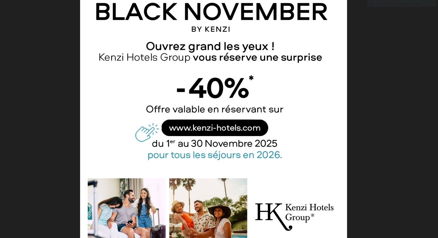 تخفيضات تصل إلى 40% على الإقامة في فنادق كنزي