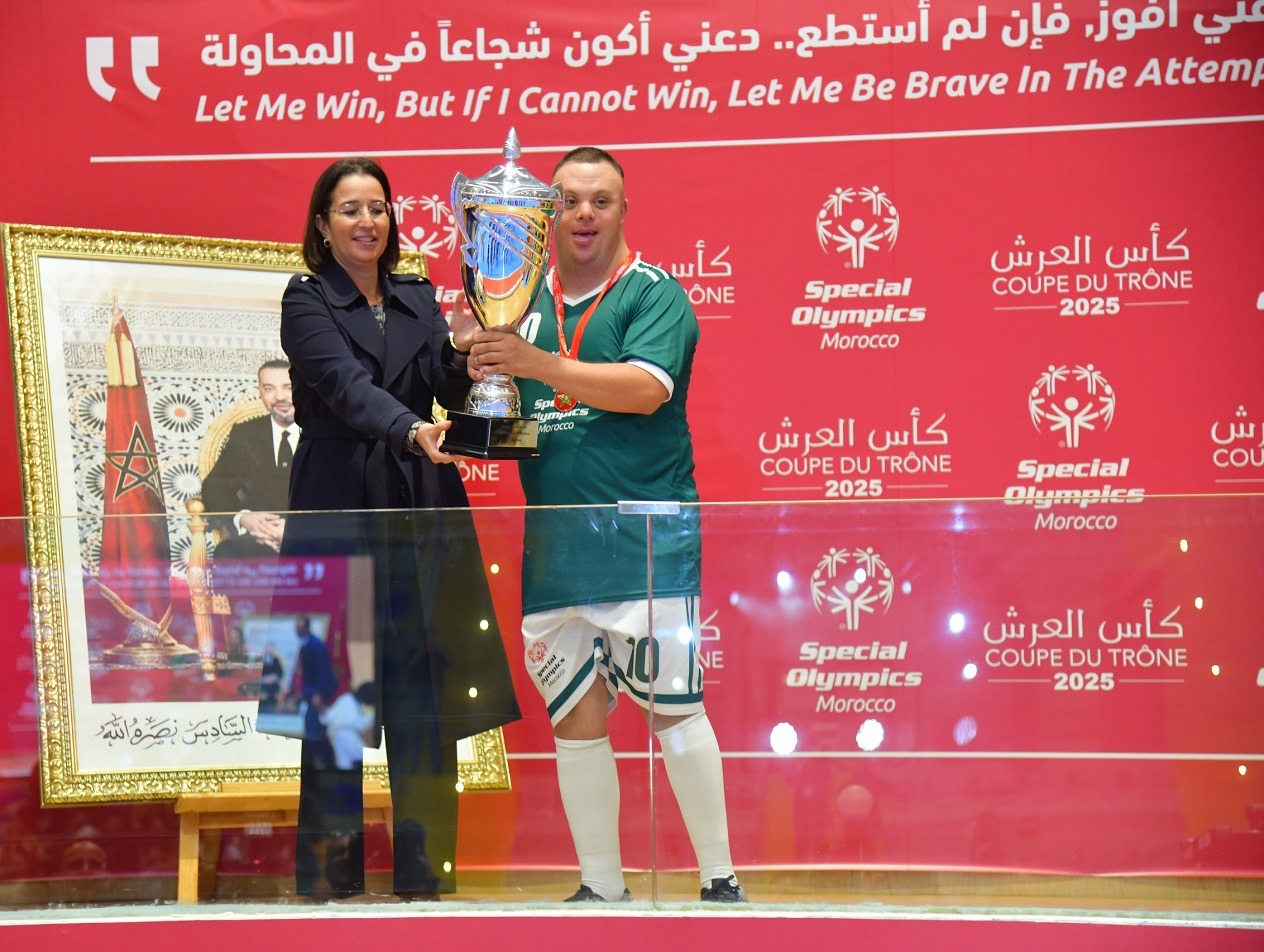 الأولمبياد الخاص المغربي يكرّم أبطال كأس العرش وكأس للا أمينة بالرباط