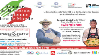 طهاة عالميون يحيون أمسية إيطالية استثنائية في الدار البيضاء