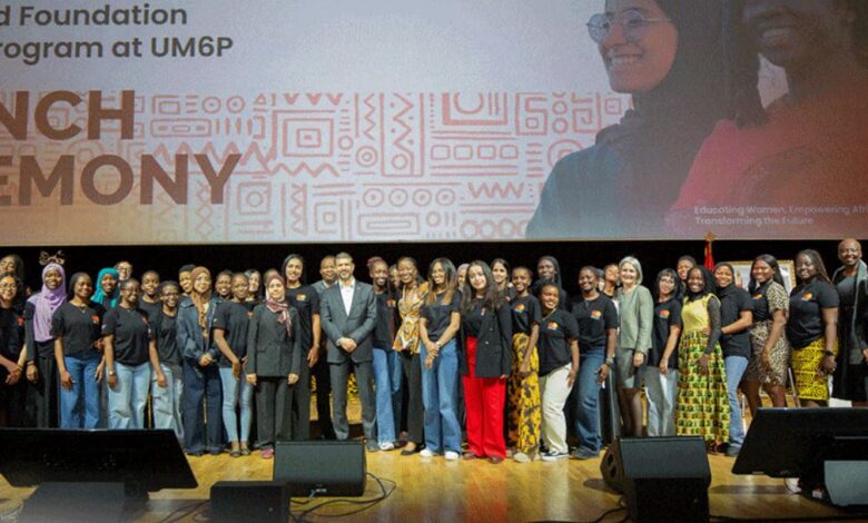 575 شابة إفريقية تستفيد من منح جامعة UM6P للقيادة النسائية