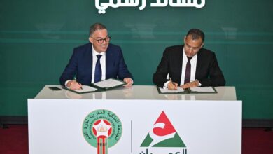 شراكة رسمية بين "العمران" والجامعة الملكية المغربية لكرة القدم