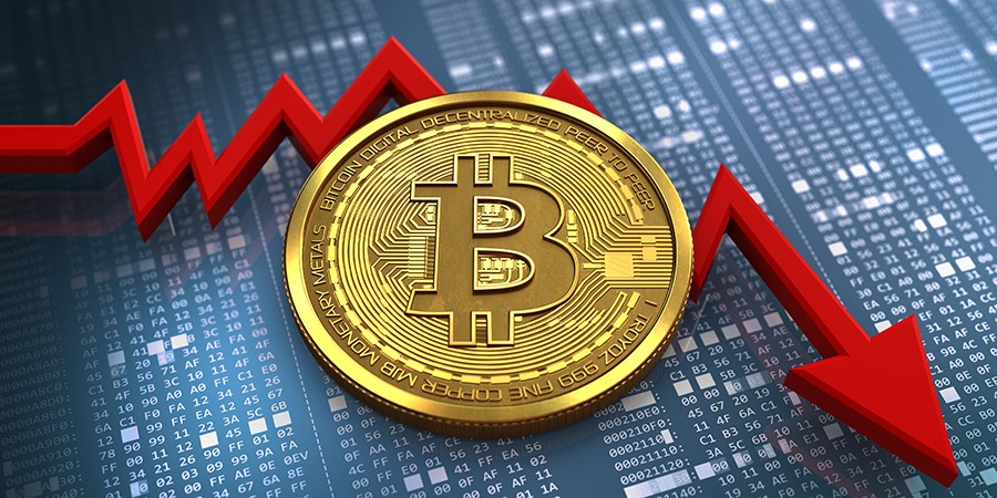 تراجع حاد للبيتكوين يعيد العملة إلى مستويات يونيو الماضي